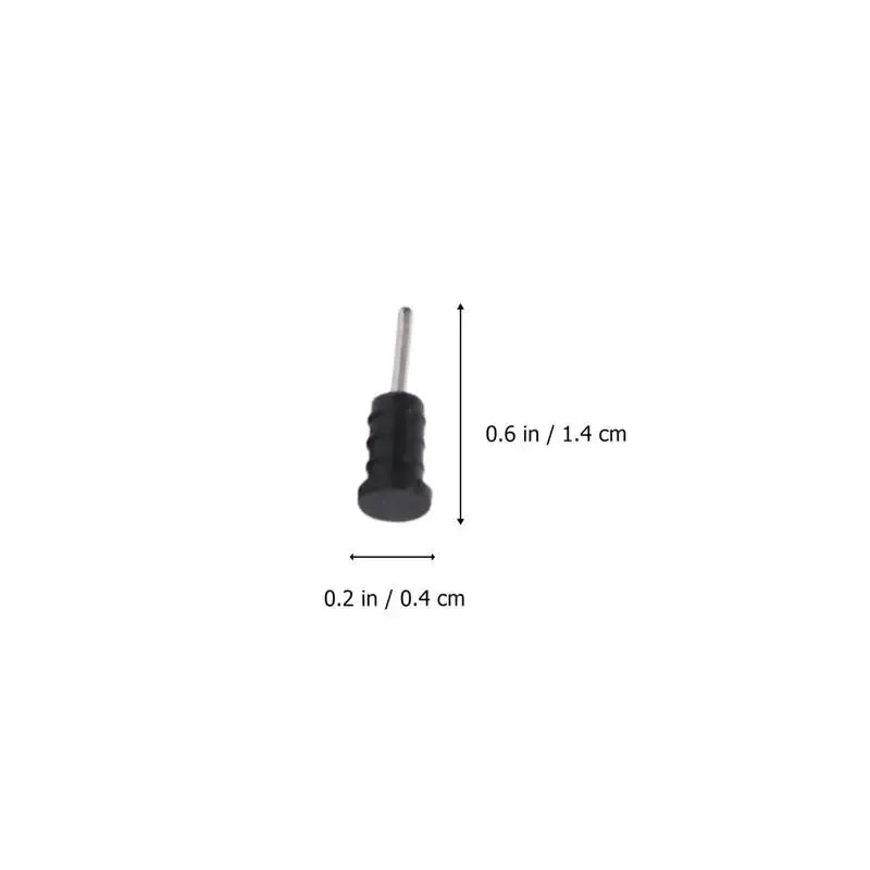 10 Pairs Type-C USB Dust Plugs – Silicone Covers for Phones