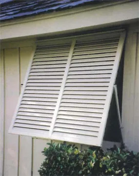 34" x 33" Hi-Visibility Bahama Shutter
