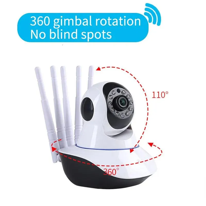 5 Antenna Hd 1080P Home Security Camera Ad-375