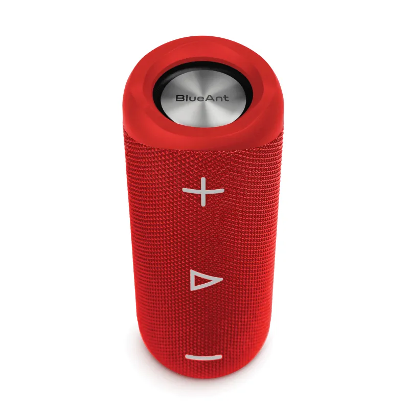 BlueAnt X2 Portable Bluetooth Speakers Red