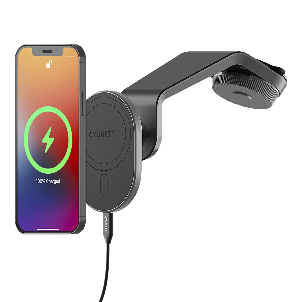 Cygnett Magnetic Windscreen Car Charger for iPhone