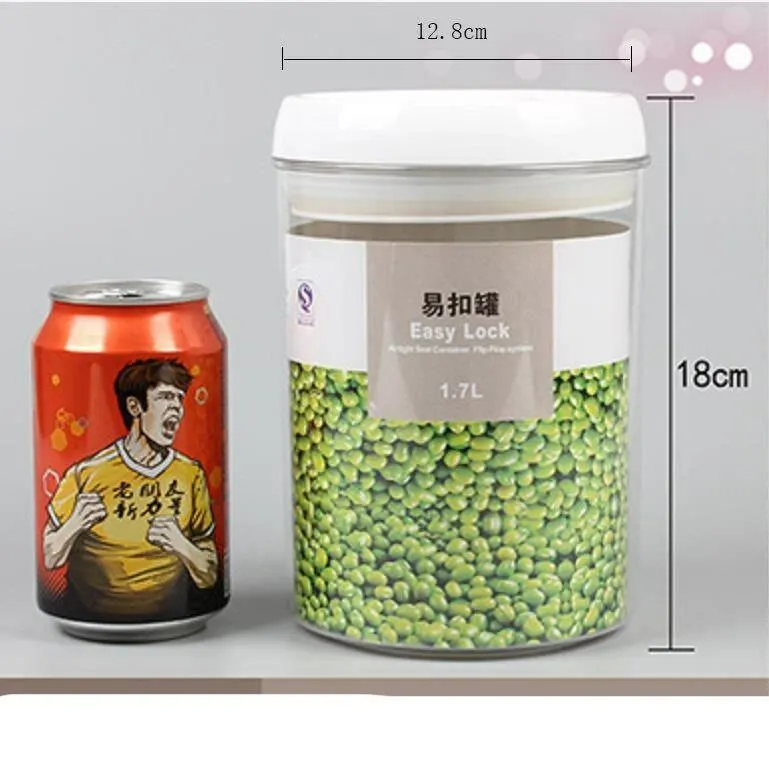 Efficient Heat-Resistant Storage Solution for a Neat Kitchen and Snack Preservation