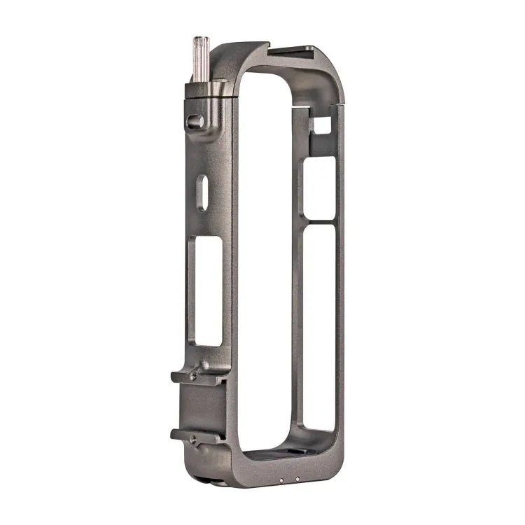For Insta360 X4 Metal Protective Cage Rig Housing Frame with Expand Cold Shoe Base & Tripod Adapter