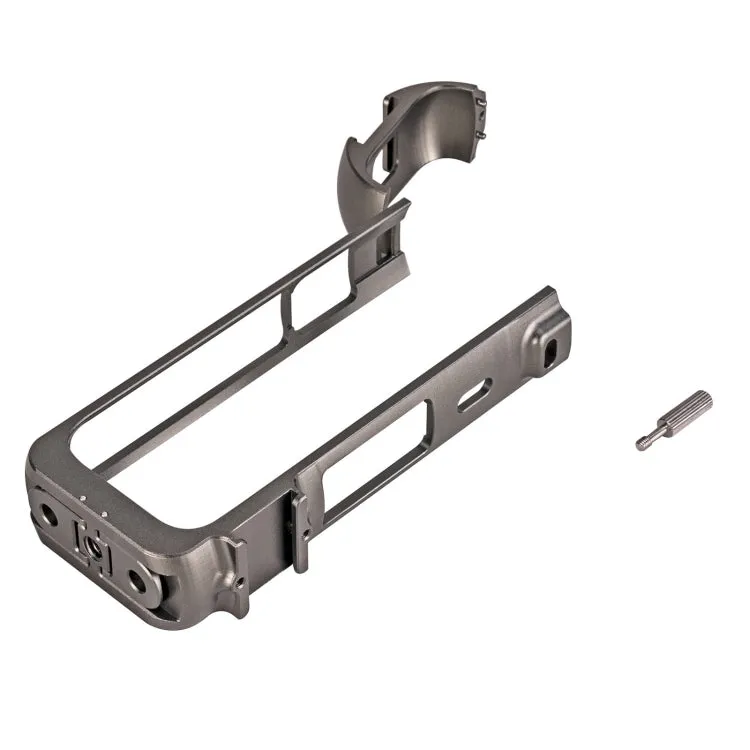 For Insta360 X4 Metal Protective Cage Rig Housing Frame with Expand Cold Shoe Base & Tripod Adapter