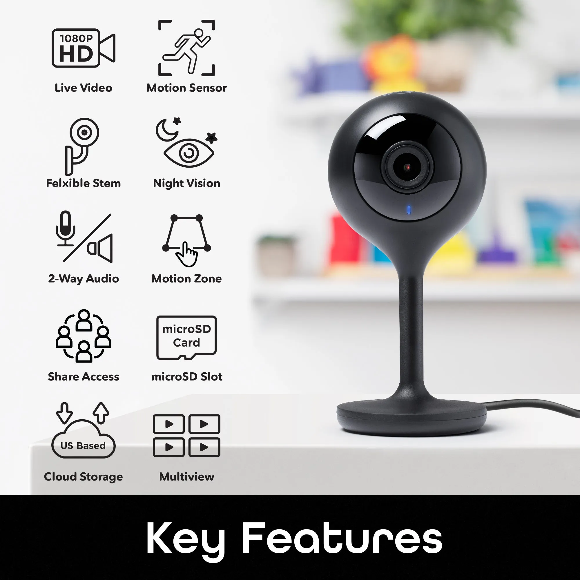 Geeni Look - 1080p Indoor Camera (2-Pack)