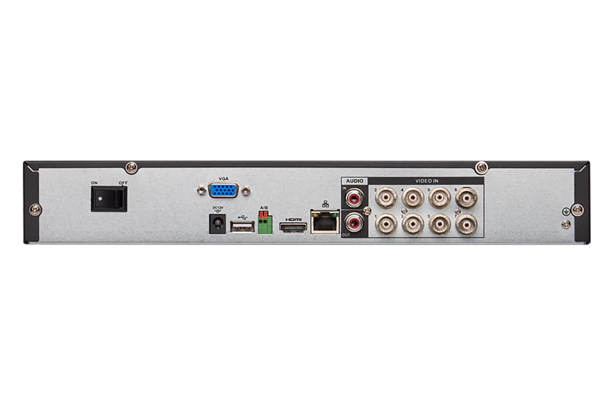 HD DVR Security System with 1080p Cameras & Lorex Cloud Connectivity