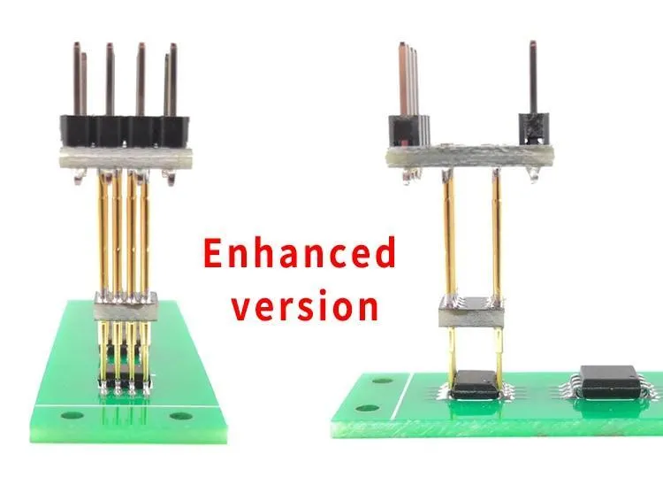 In-Circuit SPI Probe Programmer for 24, 25, 93 EEPROM, 25 Flash, and BIOS Chips - For T48, T56, RT809F and more