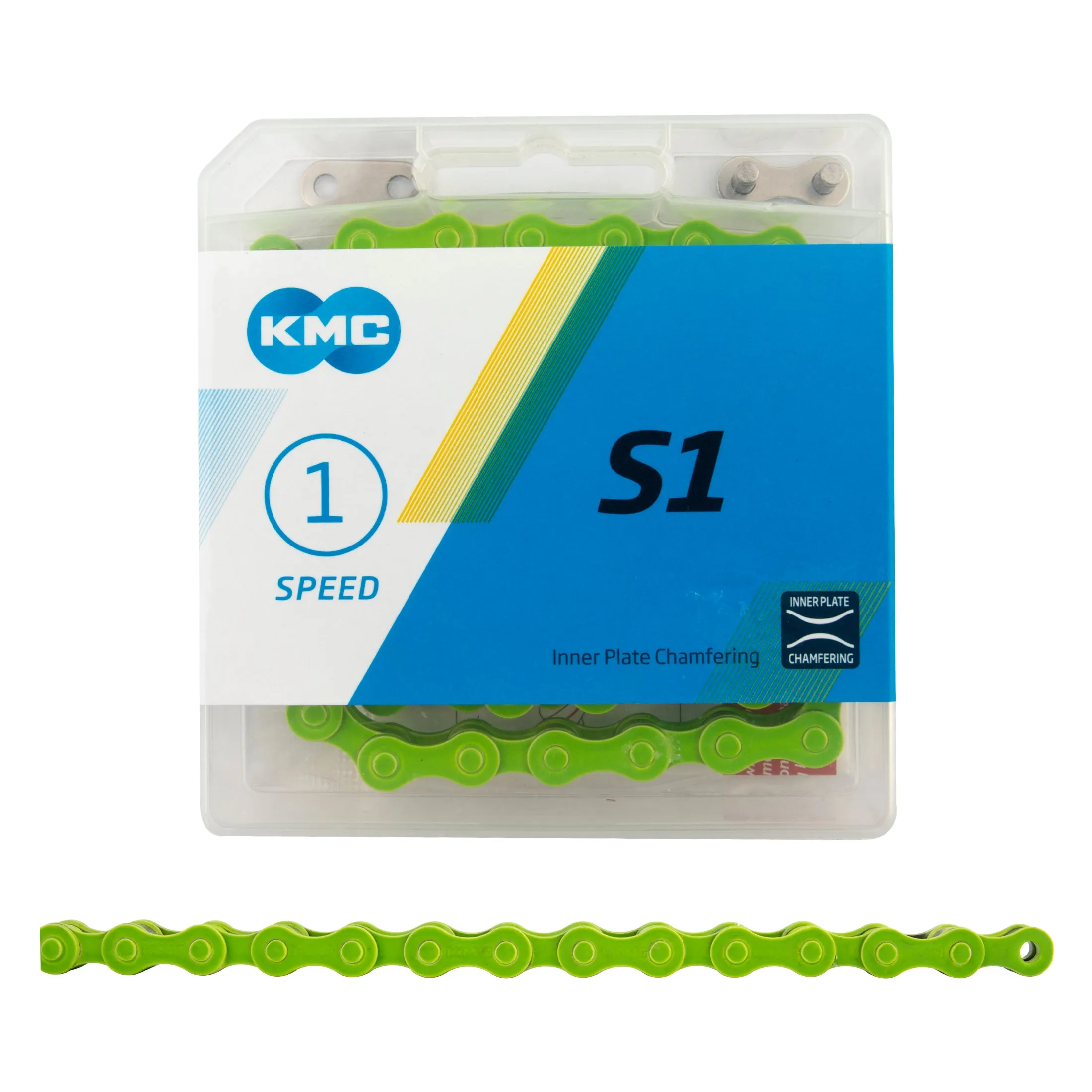 KMC S1 Chain - Single Speed 1/2" x 1/8", 112 Links
