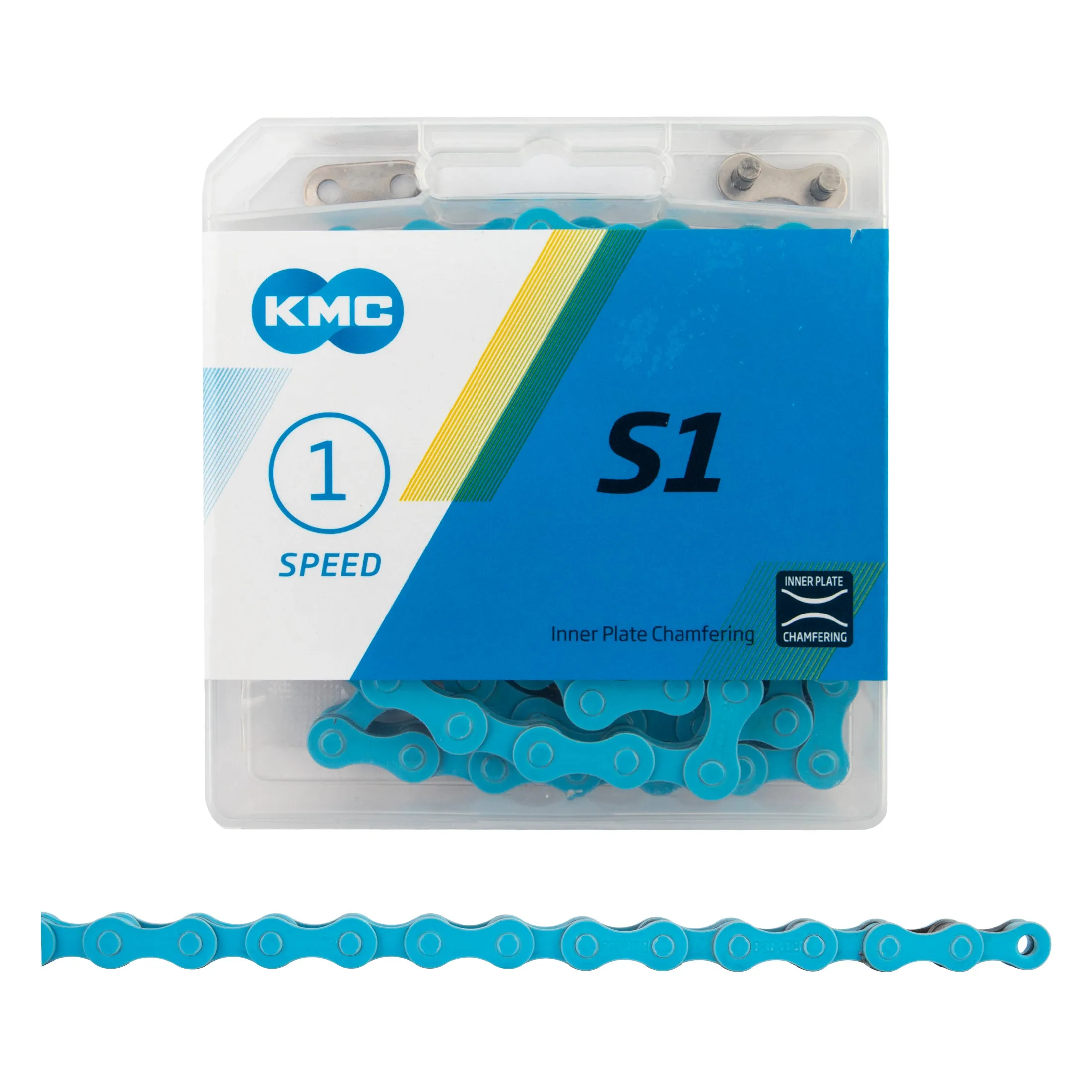 KMC S1 Chain - Single Speed 1/2" x 1/8", 112 Links