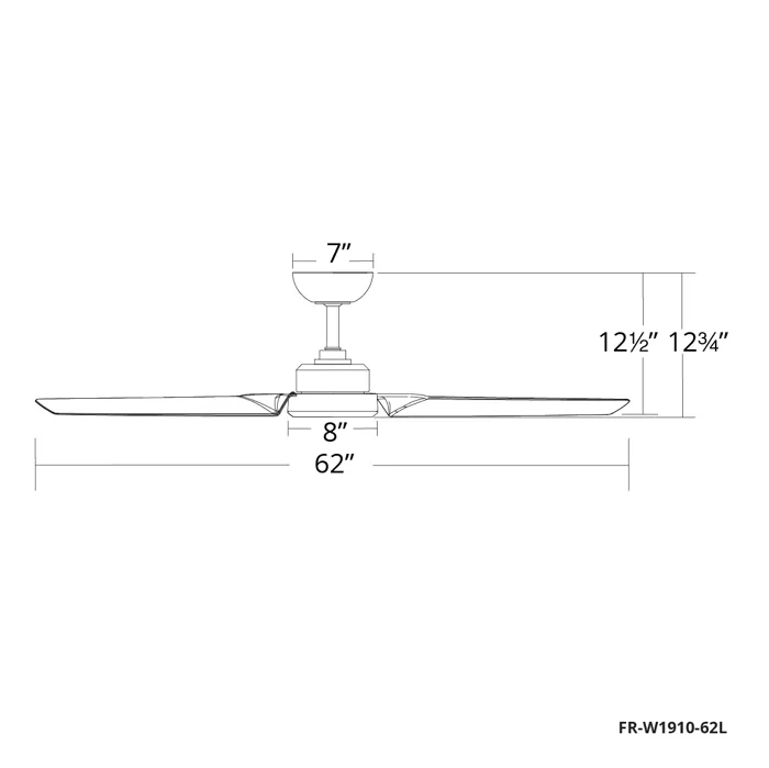 Modern Forms Roboto 62 Downrod FR-W1910-62