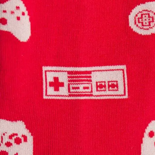 Multi-Player, Video Game Controllers Men's Crew Socks