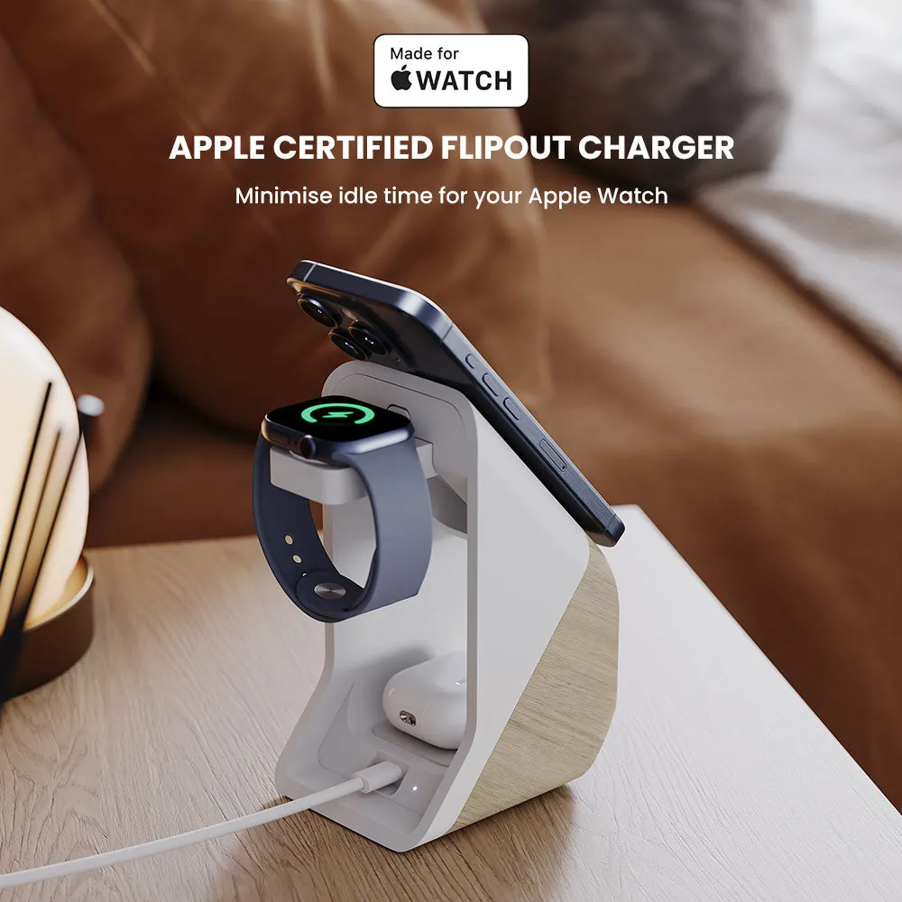NOVA 3-in-1 Fast Wireless Charging Station
