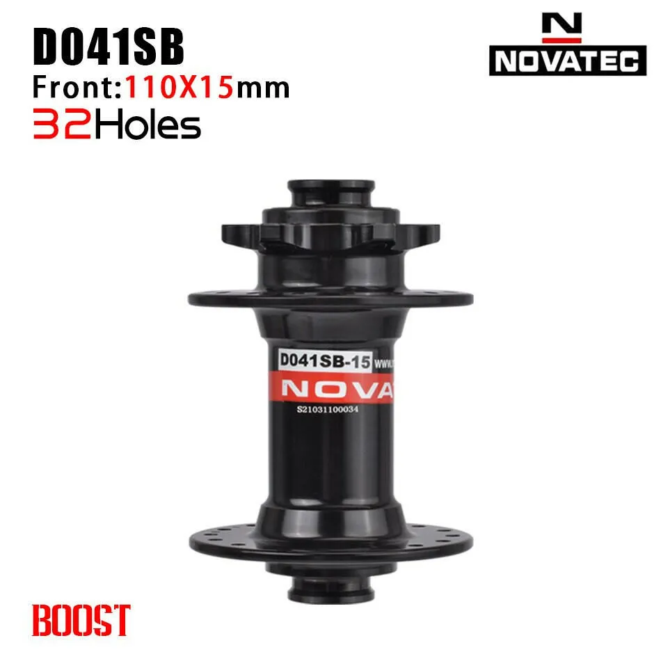 NOVATEC Mountain Bike Hub D041SB D042SB 32/36 Holes Mtb Bushing for 8/9/10/11 Speed MTB Disc Brake Hub  Mtb Hubs 32H 36H