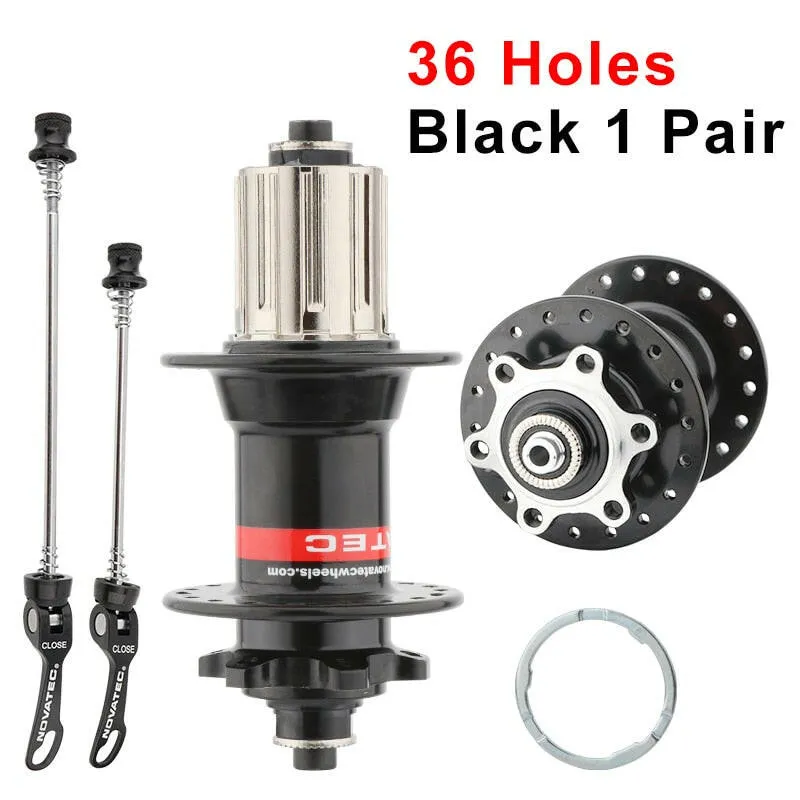 NOVATEC Mountain Bike Hub D041SB D042SB 32/36 Holes Mtb Bushing for 8/9/10/11 Speed MTB Disc Brake Hub  Mtb Hubs 32H 36H