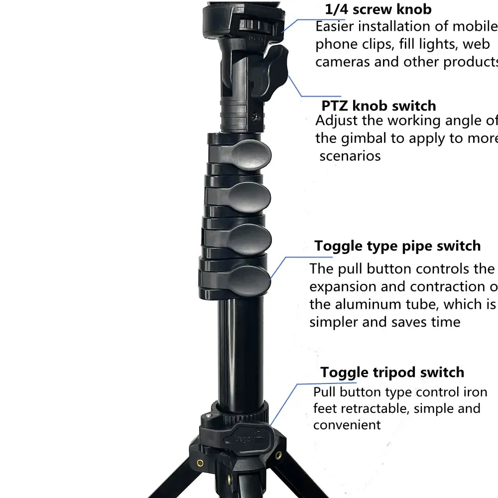 Phone Tripod & Selfie Stick Tripod Stand