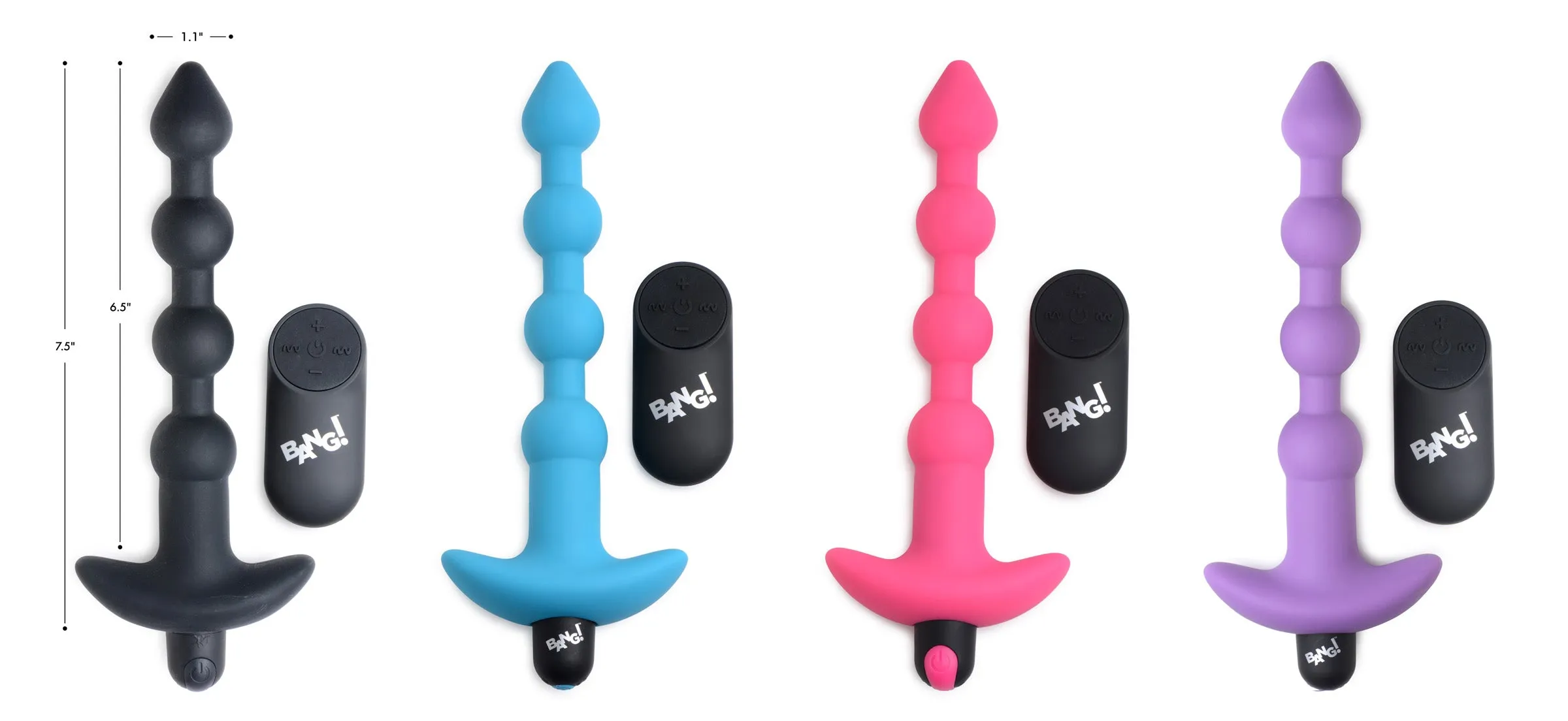 Remote Control Vibrating Anal Beads