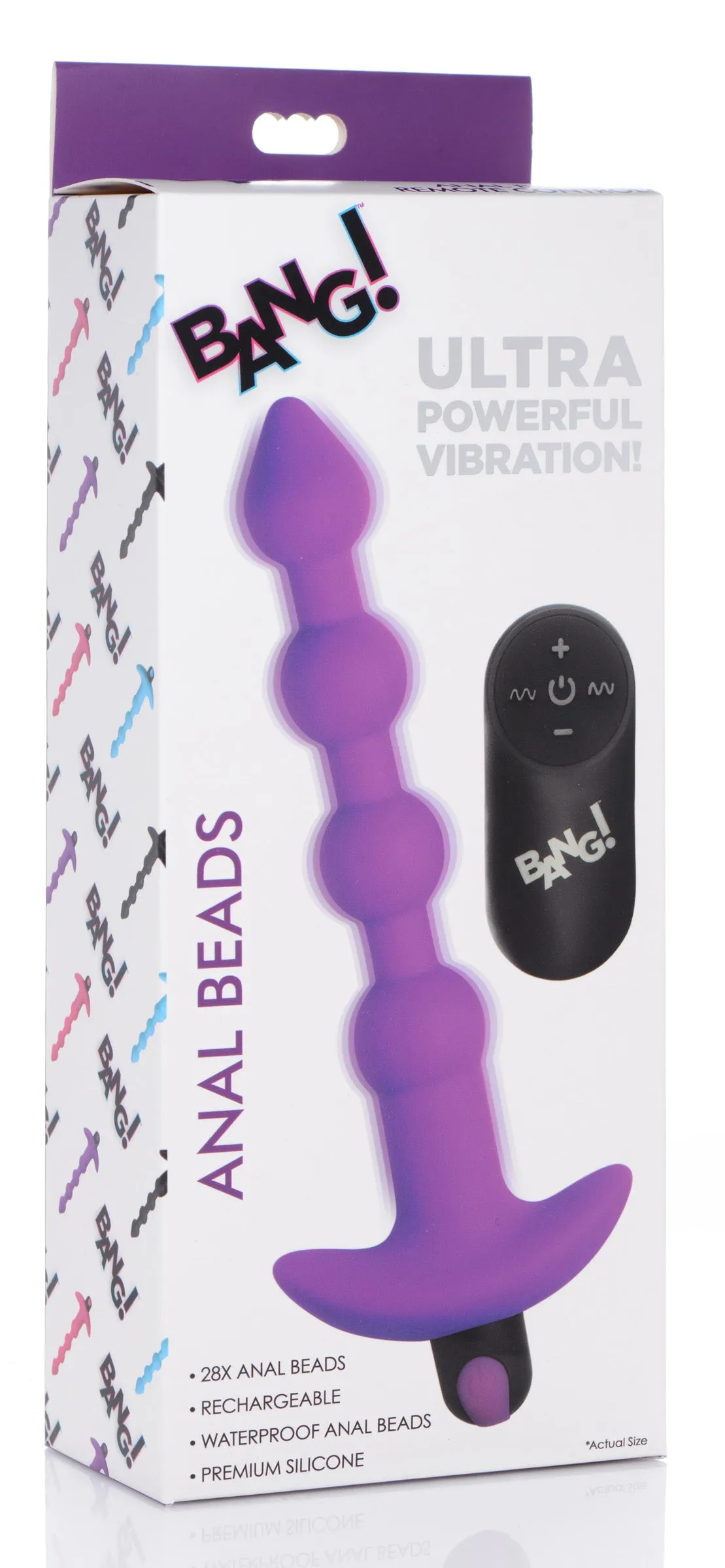 Remote Control Vibrating Anal Beads