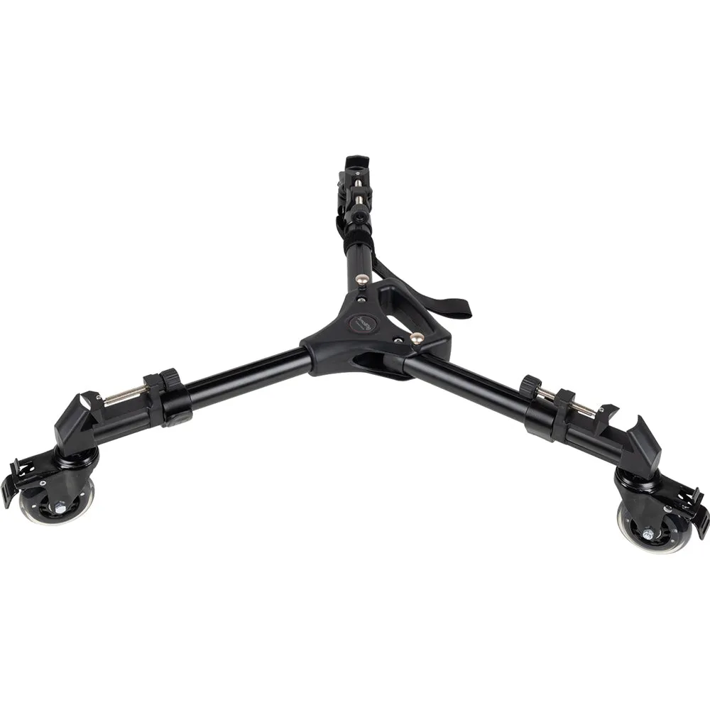 SmallRig Universal Aluminum Tripod Dolly with Large Rotating Wheels, Stationary Locking System, Adjustable Telescopic Legs for Professional Videography and Filmmaking | 3986