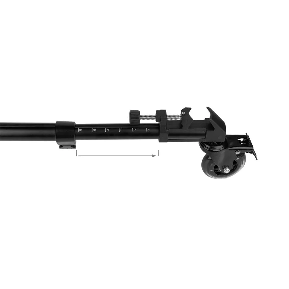 SmallRig Universal Aluminum Tripod Dolly with Large Rotating Wheels, Stationary Locking System, Adjustable Telescopic Legs for Professional Videography and Filmmaking | 3986