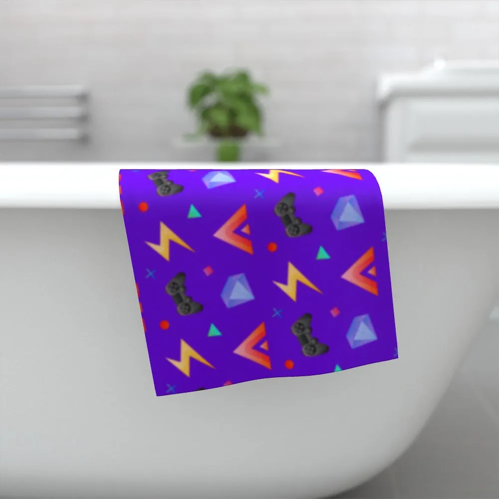 Towel - Gamers Play Purple