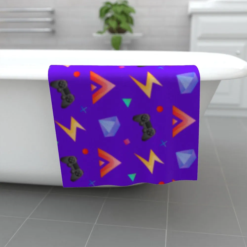 Towel - Gamers Play Purple