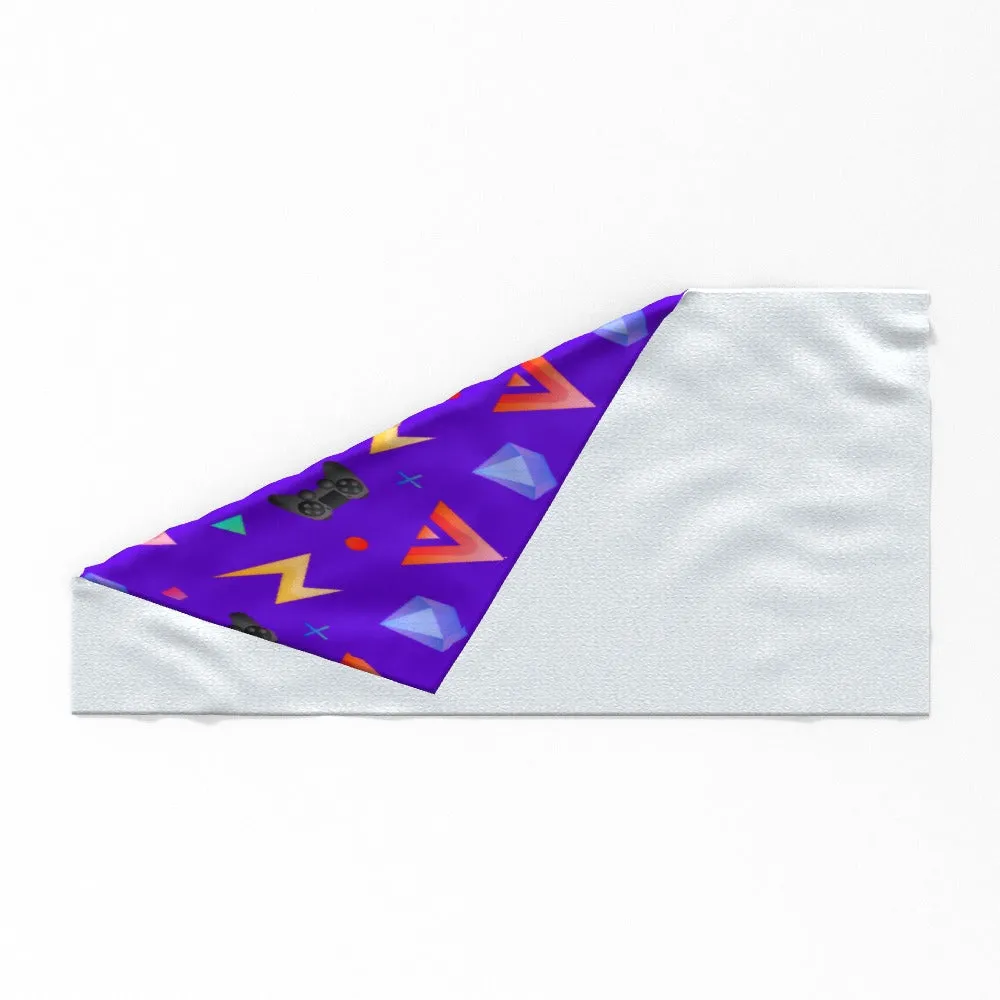 Towel - Gamers Play Purple