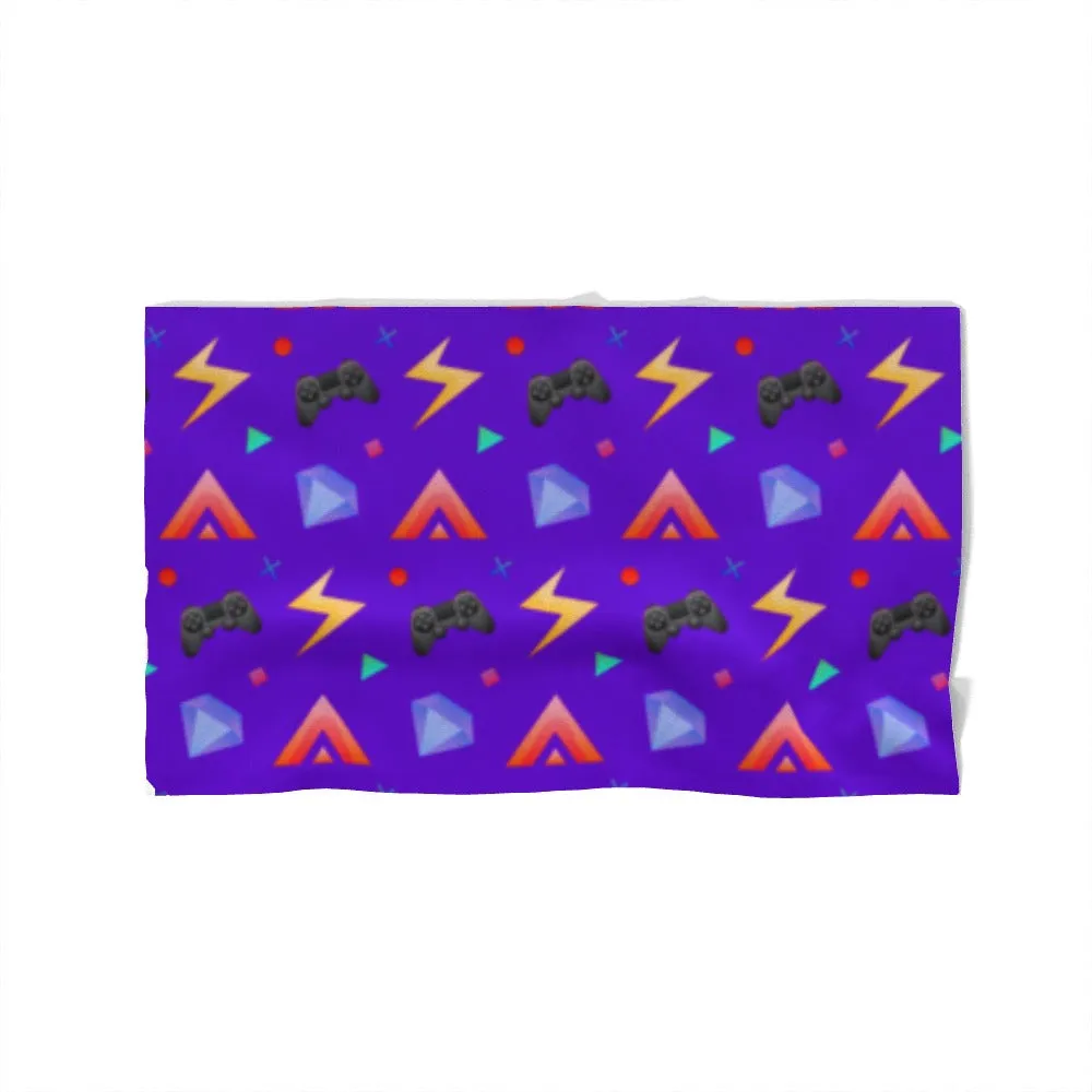 Towel - Gamers Play Purple