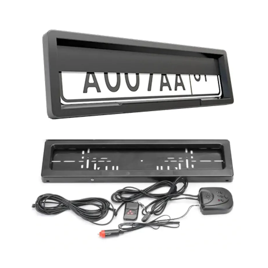 Universal Ghost License Plate Holder
