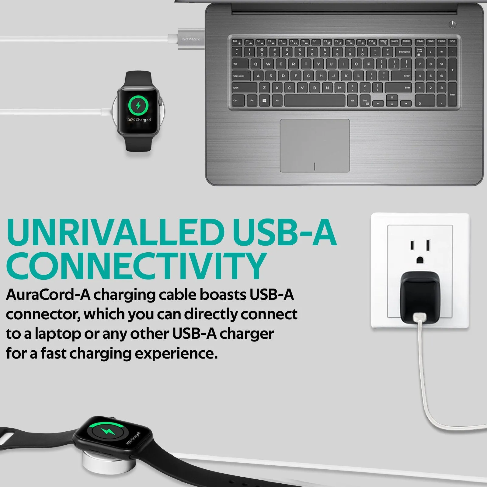 USB Charging Cable for Apple Watch